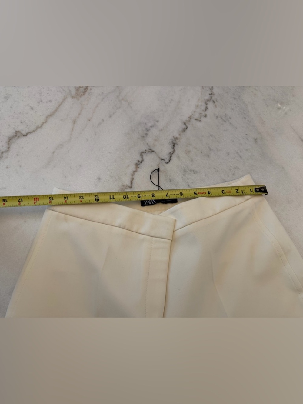 Zara Elegant Cream pants - Picture 10 of 10